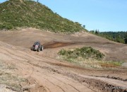 Preparation for seed bed on Forestry Land