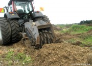 Stump Grinding with FAE Grinder